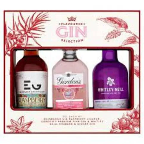 Flavoured Gin Selection 3 x 5cl