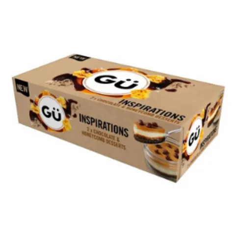 Gü Inspirations Chocolate & Honeycomb Desserts 2 x 86.5g
