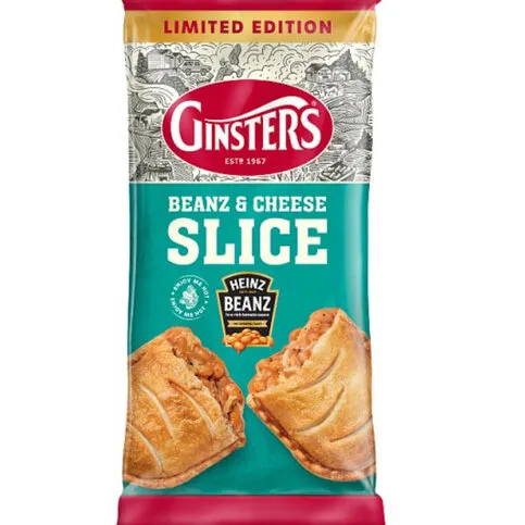 Ginsters Heinz Beanz & Cheese Slice 170g