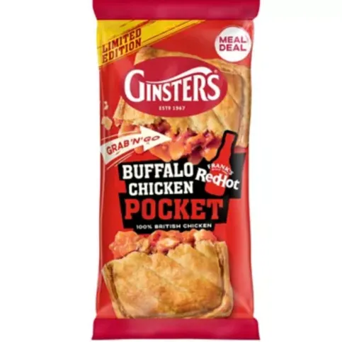 Ginsters Pockets Franks Buffalo Chicken 100G