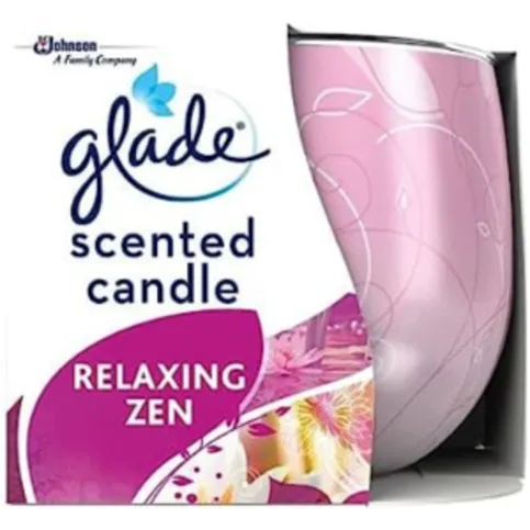 Glade Candle Relaxing Zen 120g