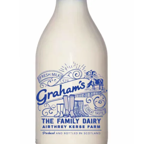 Glass Bottle - Semi Skimmed 1 Pint