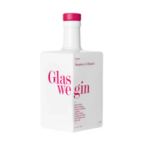 Glaswegin Raspberry & Rhubarb Gin  Can 250ml