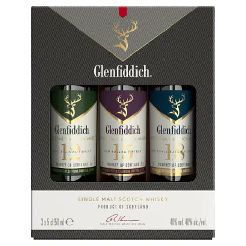 Glenfiddich Gift Pack 3x5cl Ps 3x5cl