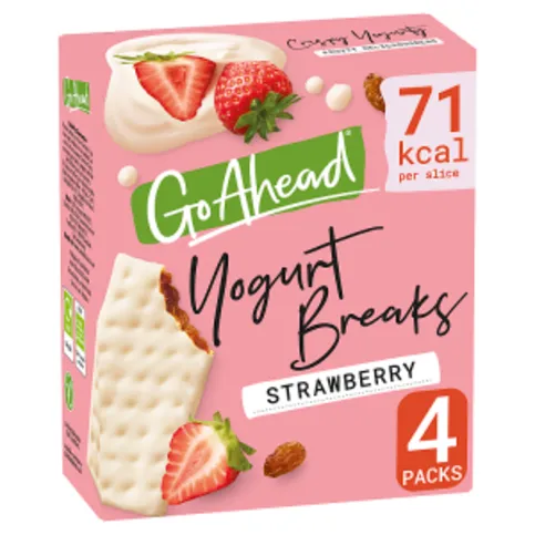 Go Ahead Yogurt Breaks Strawberry 142g