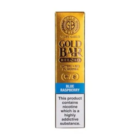 Gold Bar Reload Pod Kit - Blue Raspberry