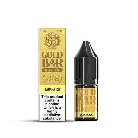 Gold Bar Nic Salt Banana Ice 20mg