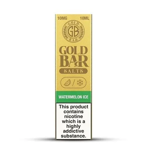 Gold Bar Nic Salts Watermelon Ice 20mg