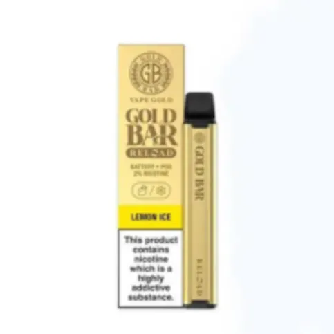 Gold Bar Reload Lemon Ice Device + Pod