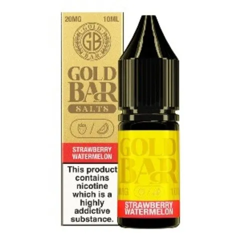 Gold Bar Salts 20mg/10 Ml Strawberry Watermelon