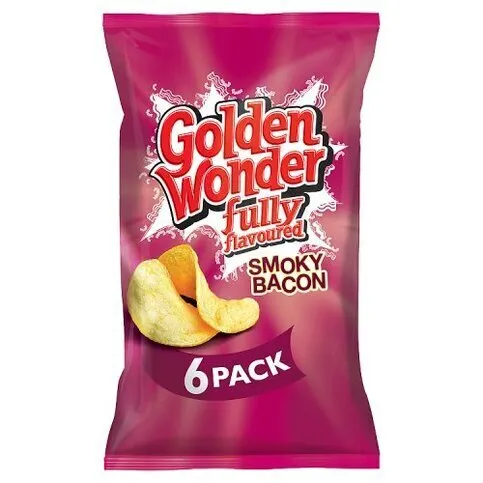 Golden Wonder – Smokey Bacon, 6 x pack