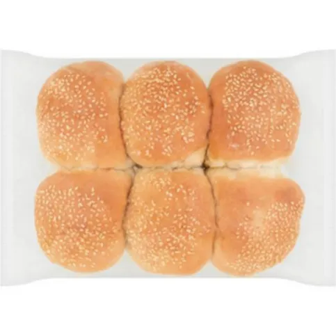 Go Local Sesame Burger Buns 6 Pack