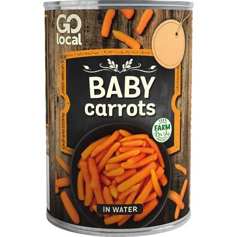Go Local Baby Carrots 400g