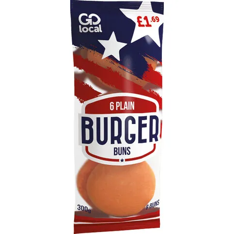Go Local Brioche Buns 6 Pack