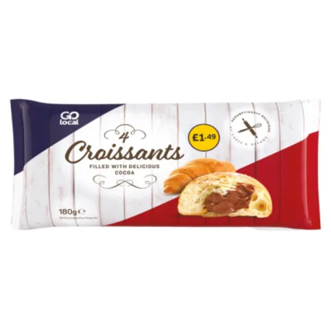 Go Local Choc Croissants 180g