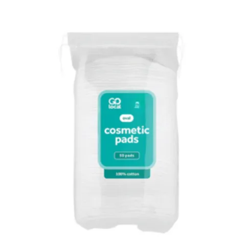Go Local Cotton Wool Oval Pads 50 Pack