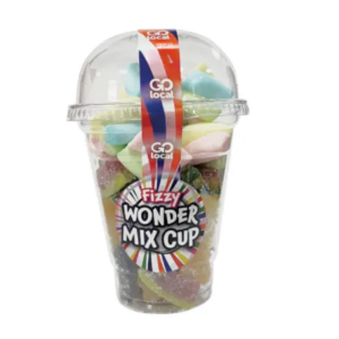 Go Local Fizzy Wonder Mix Cup 225g