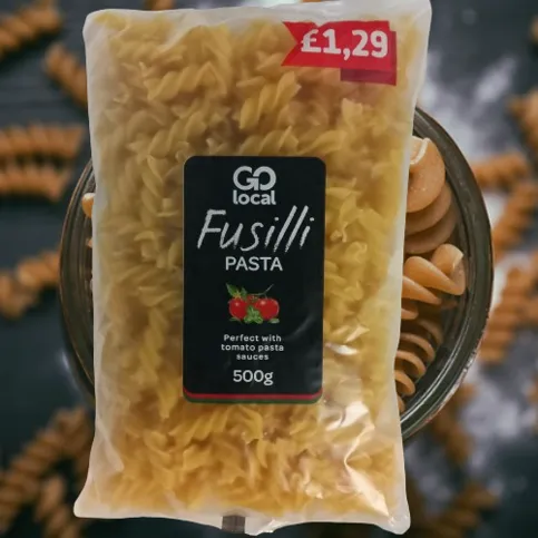 Go Local Fusilli Pasta 500g
