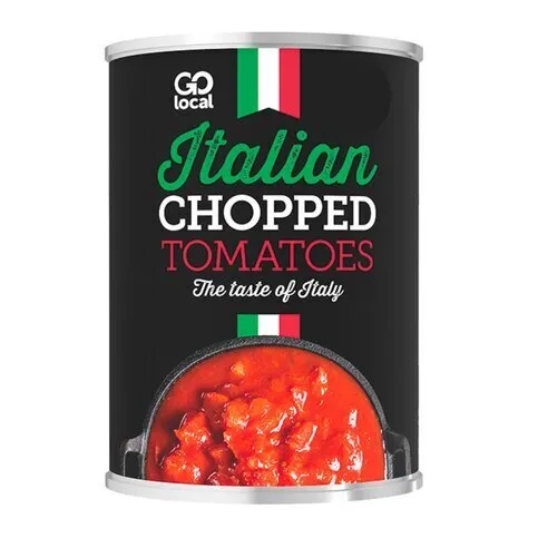 Go Local Italian Chopped Tomatoes 400g