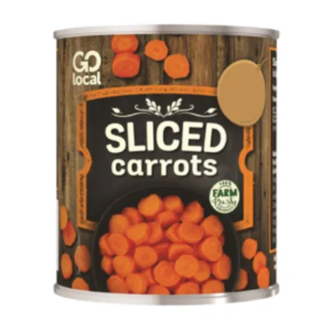 Go Local Sliced Carrots 300g