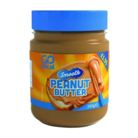 Go Local Smooth Peanut Butter 340g