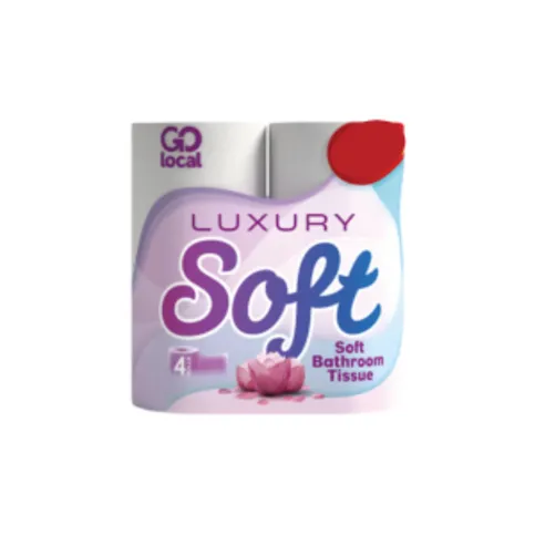 Go Local Soft 4pk Toilet Roll