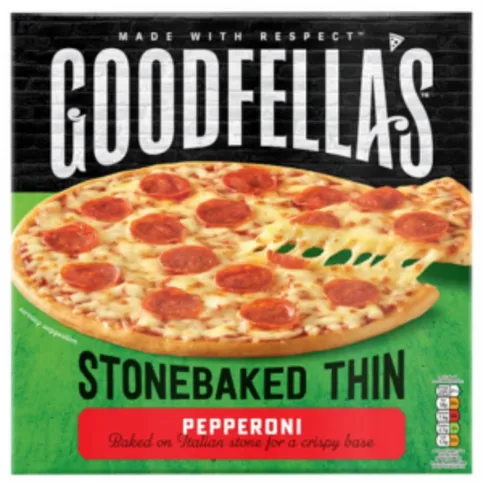 Goodfella's Stonebaked Thin Pepperoni 332g
