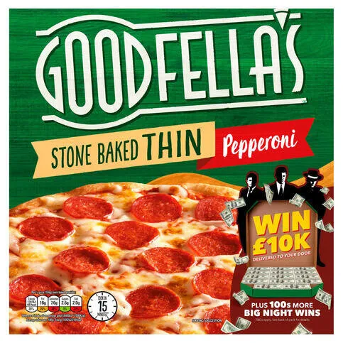 Goodfellas Thin Pepperoni 332g