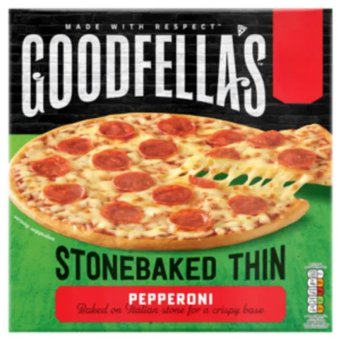 Goodfellas Thin Pepperoni Pizza 332g