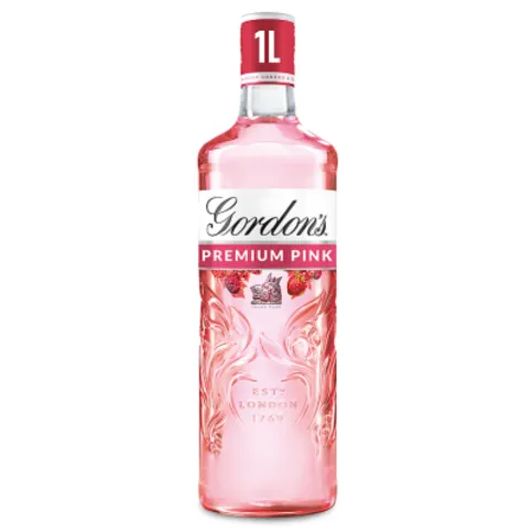 Gordon's Premium Pink Gin Based Flavoured Spirit Drink 35% vol 1L (bb)