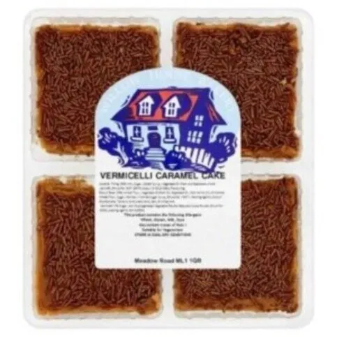 Gormleys Vermicelli Caramel Shortcake 4 Pack