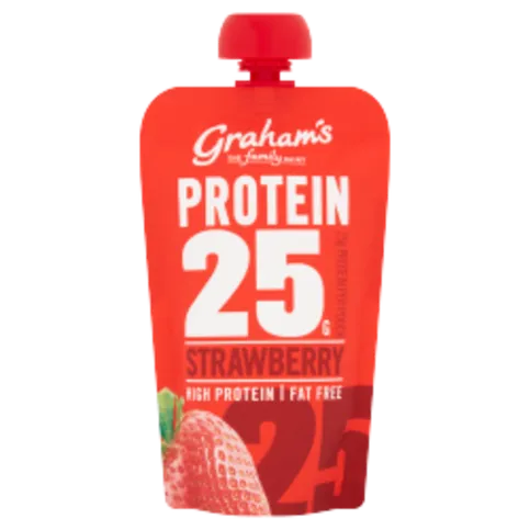 CHILLED: GRAHAMS PROTEIN 25 STRAWBERRY 200G