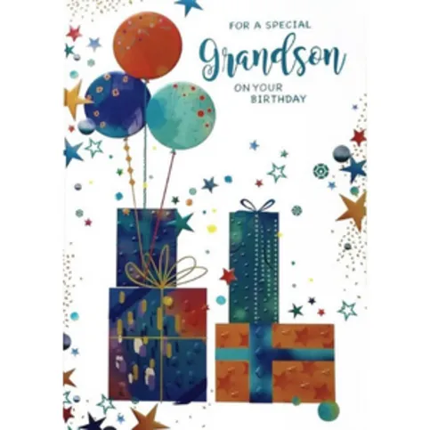 Grandson Birthday Card