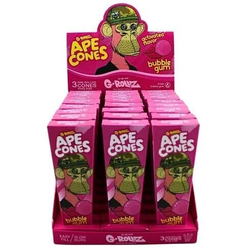 G-Rollz Ape Cones Bubblegum