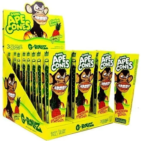 G-Rollz Ape Cones Pineapple punch
