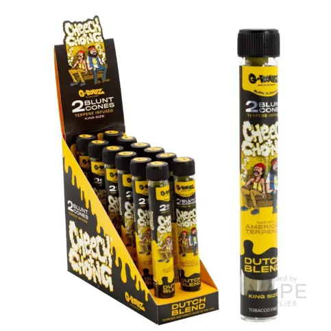 G-ROLLZ CHEECH & CHONG TERPENE BLUNT CONES DUTCH BLEND 2PK