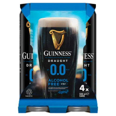 Guinness 0.0 Zero Can 4x500ml