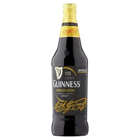 Guinness Foreign Extra Stout Beer 4 x 325ml Bottle