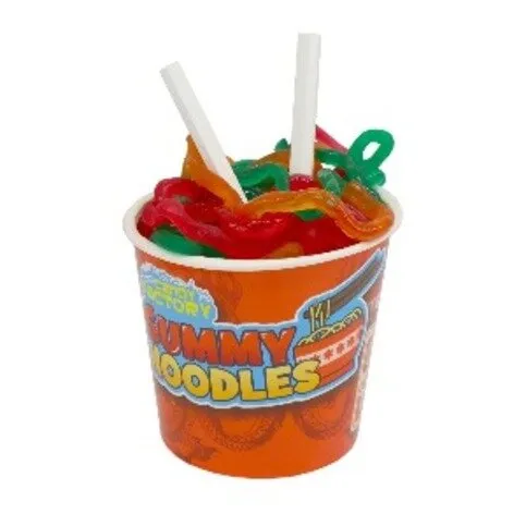 Crazy Candy Factory Gummy Noodles Cup 63g