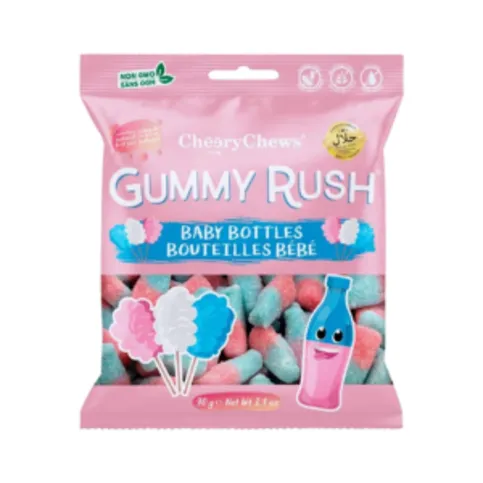 Gummy Rush Baby Bottles 90g