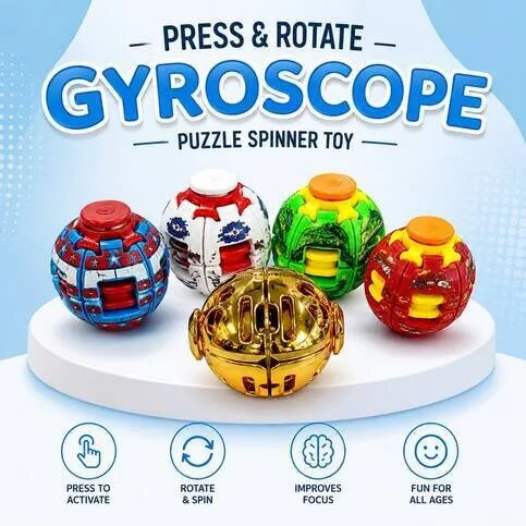 Gyroscope puzzle Spinner 