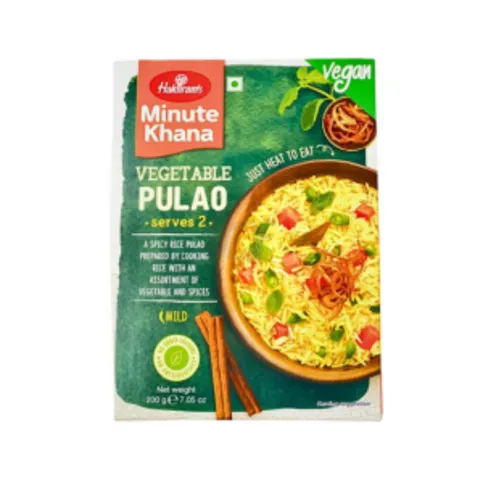 Haldiram's Minute Khana Vegetable Pulao Ready To Eat 300g