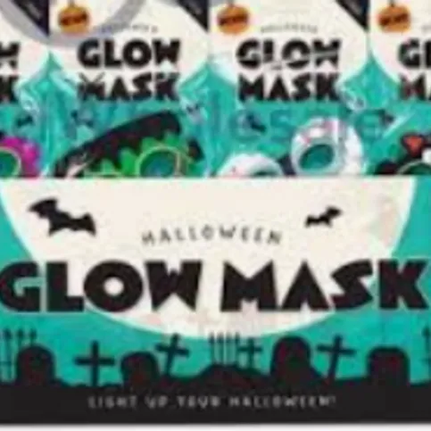 HALLOWEEN GLOW MASK EACH