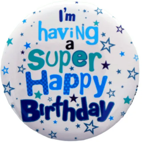 Happy Birthday Small Badge