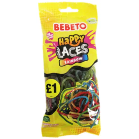 Bebeto Happy Laces Rainbow 140g