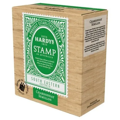 Hardy's Stamp Chardonnay Semillon 6 x 75cl