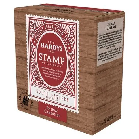 Hardys Stamp Shiraz Cabernet 6 x 75cl