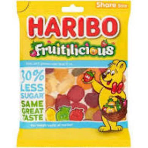 Haribo Fruitilicious 135g