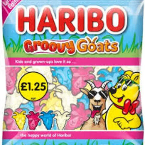 HARIBO GROOVY GOATS PM125