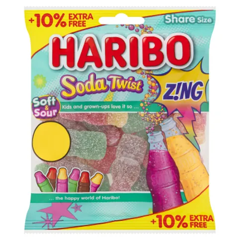 Haribo Soda Twist Zing 176g
